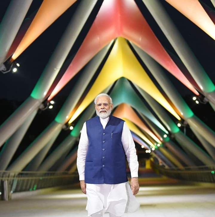 અમદાવાદમાં આજે પીએમ મોદીના હસ્તે 74 કરોડના ખર્ચે બનેલા આઇકોનિક બ્રિજનું ઉદ્ઘાટન: સાયકલો લઈ જઈ શકાશે